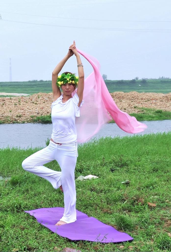 纳兰瑜伽拍人像—美女练瑜伽