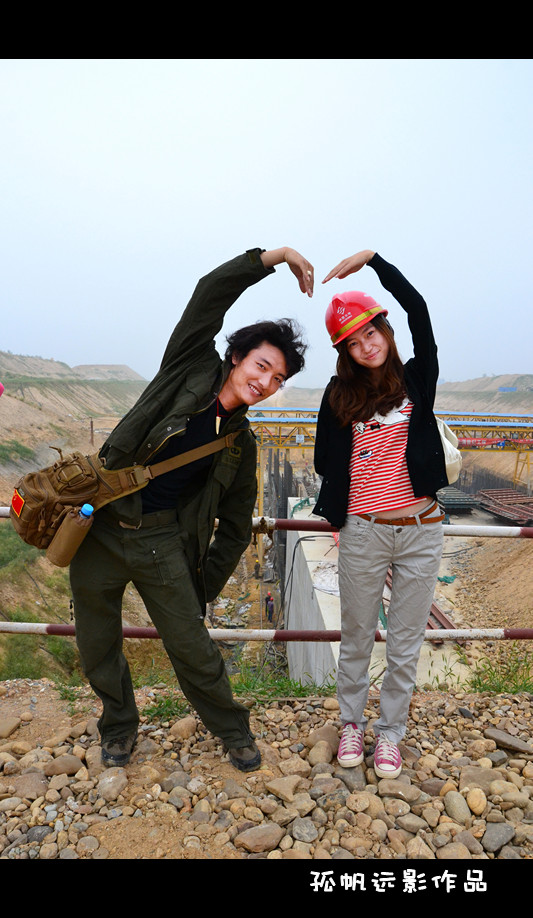 白河倒吸虹工程采风活动。