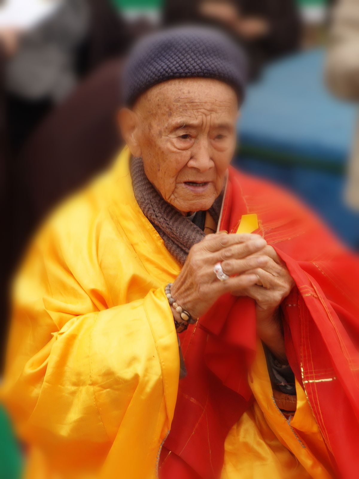 [网记在行动] 百岁海贤法师祈福放生法会