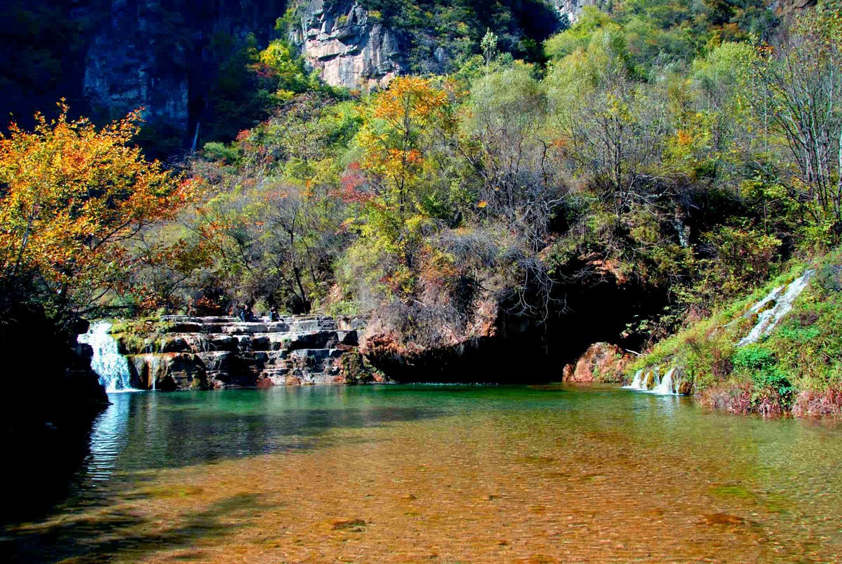 17 修武一斗水村,辉县西沟登山摄影; 2009.10.