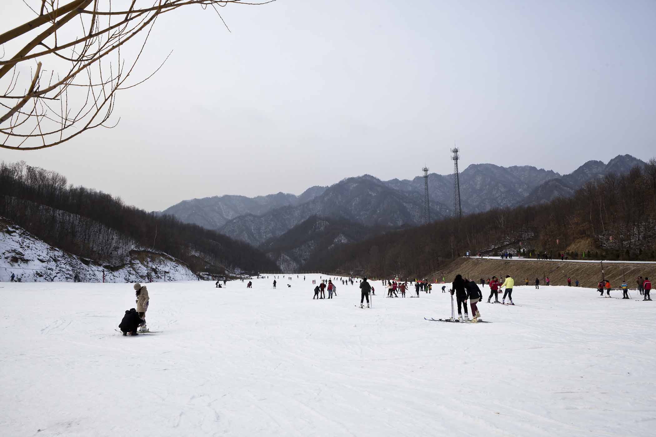 【原创】南阳老界岭滑雪场