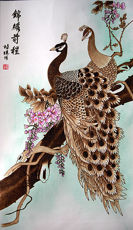 走进南阳烙花厂{南阳一绝,烙丝娟}
