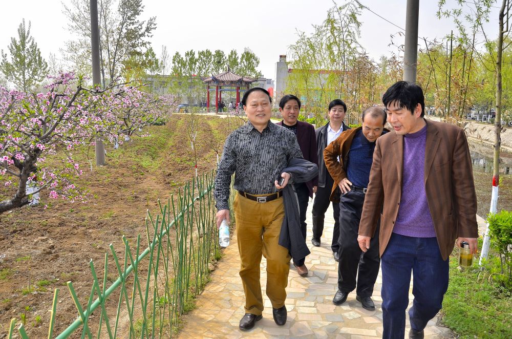 河南南阳市蒲山镇桃花节旅游