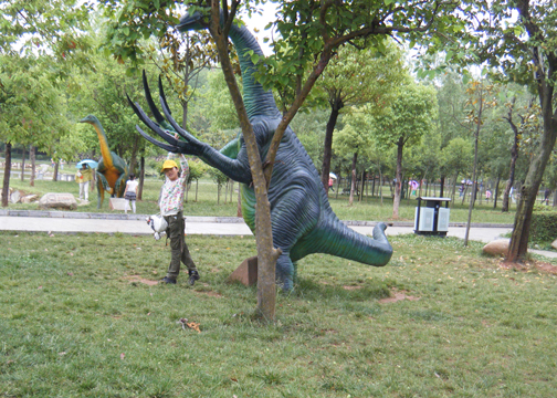 方舟生存进化镰刀龙Therizinosaurus 利爪无敌才艺多- 镰刀龙图片势不可挡 