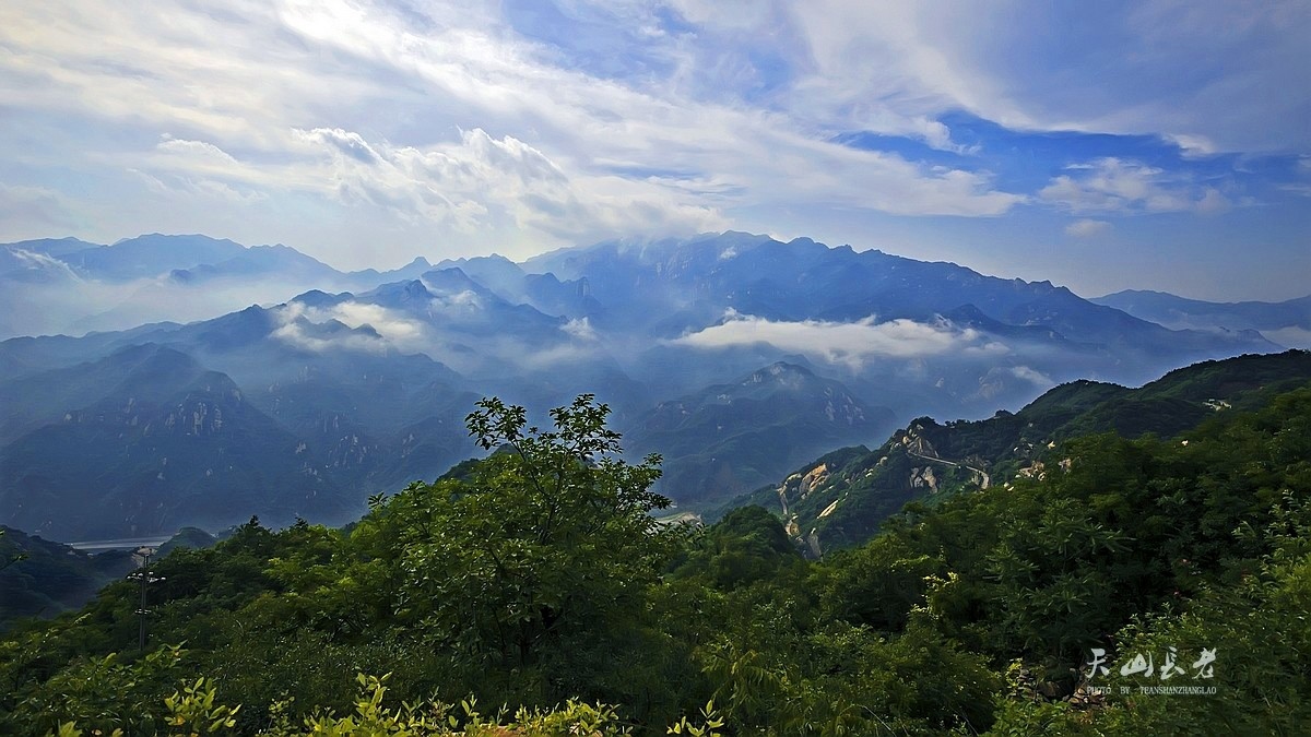 雨后伏牛山