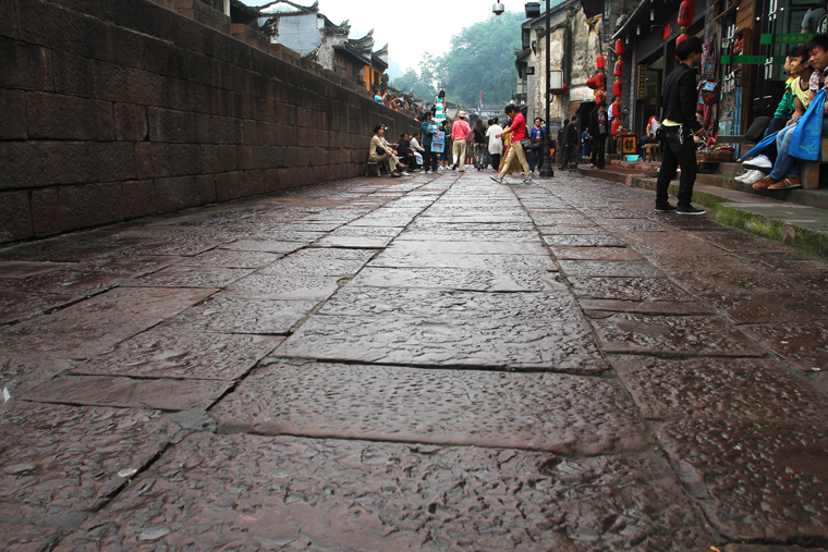 古城 小巷 石板路