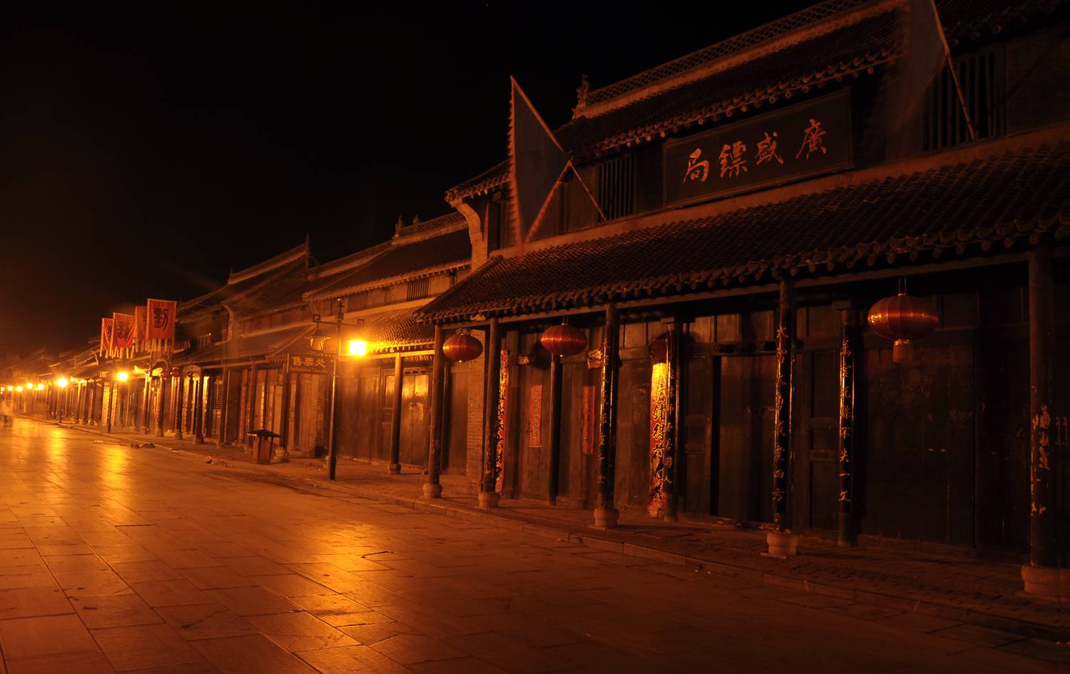 社旗部古镇夜景拍摄活动圆满成功