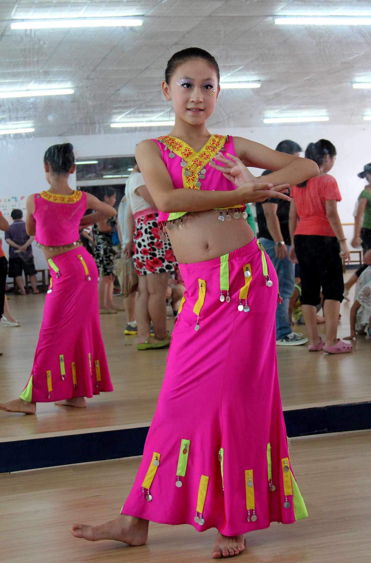 <em>刘恒</em>舞蹈班的孩子们