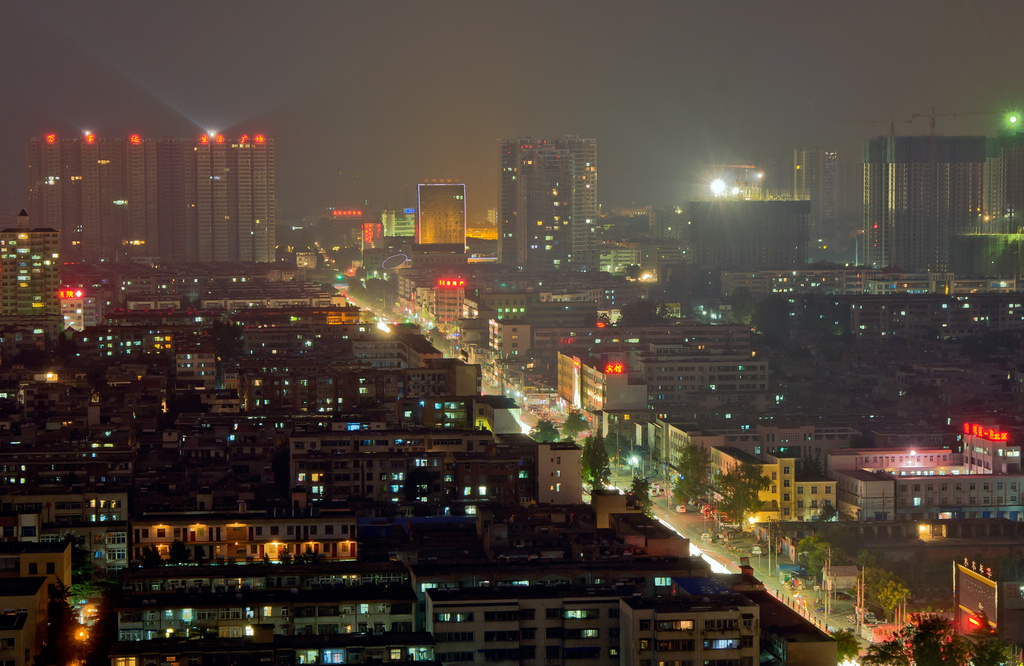 宛城夜景-行摄风光-36行南阳社区-36.01ny.cn - powered by discuz!