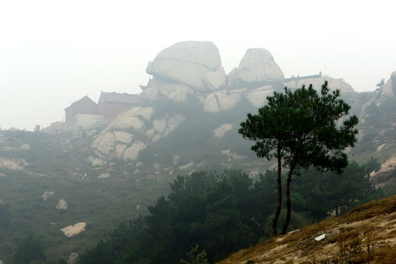 唐河石柱山景区风光