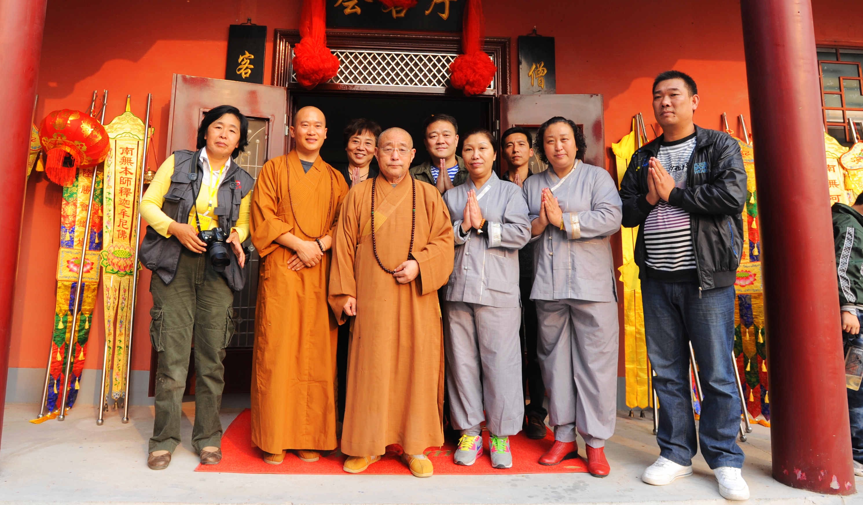 居士林部鳌元寺水陆法会拍摄活动圆满成功-