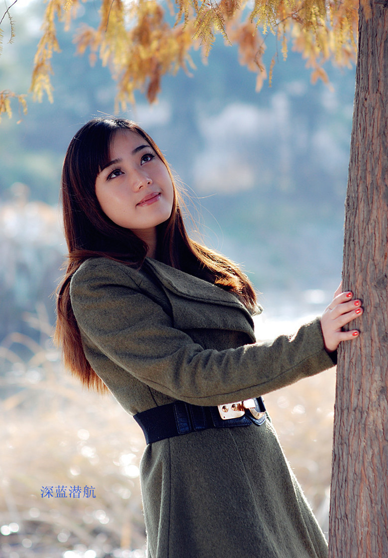 冬日,阳光美女.-人物人像-光影中国网-36.01ny.cn