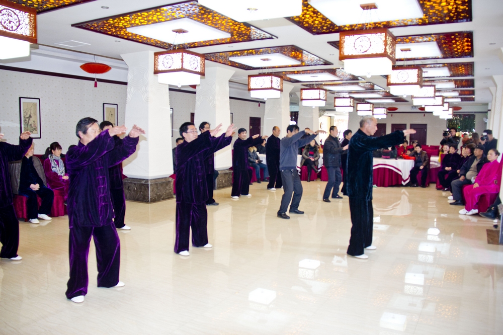 [桐柏]12.22桐柏陈式太极拳俱乐部一周年--集体