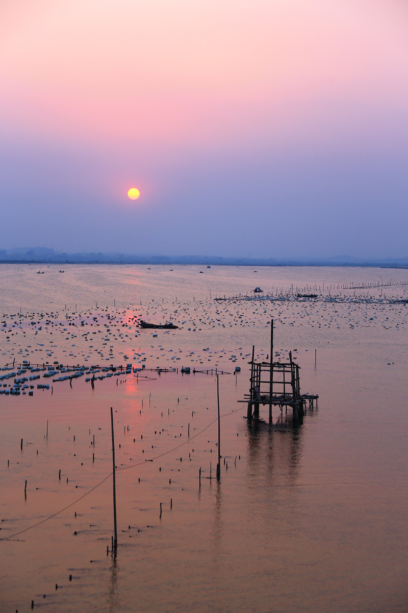 夕照金銮湾.