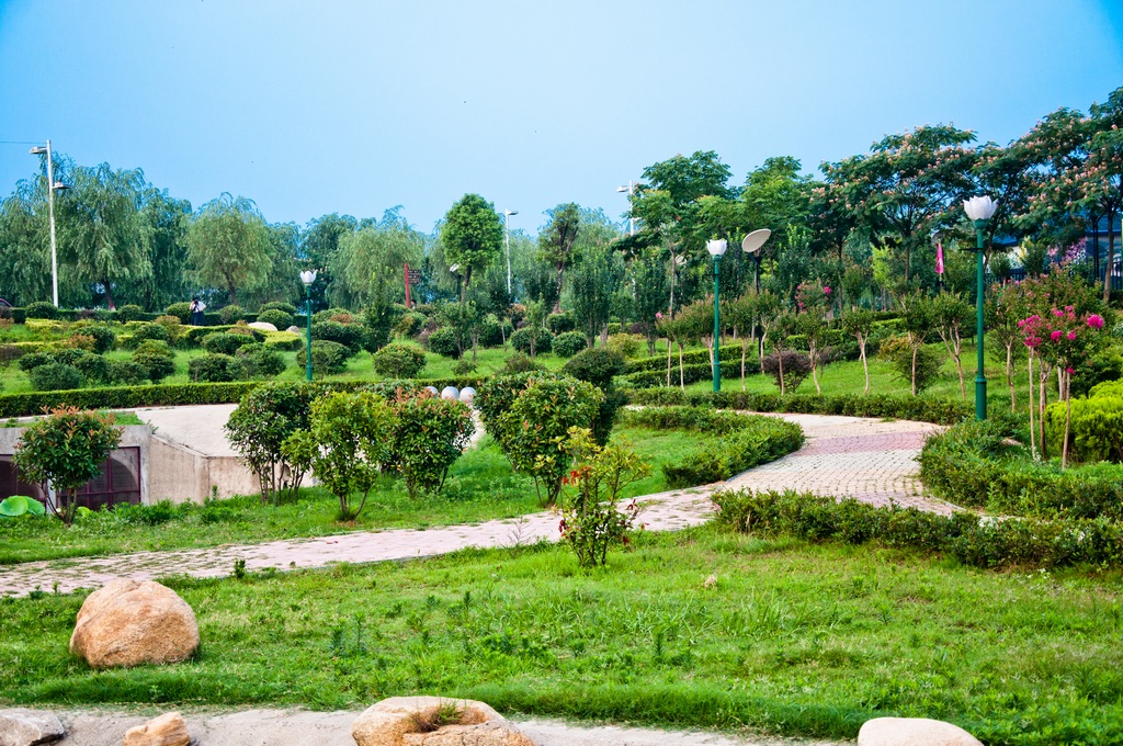 赵河公园小景