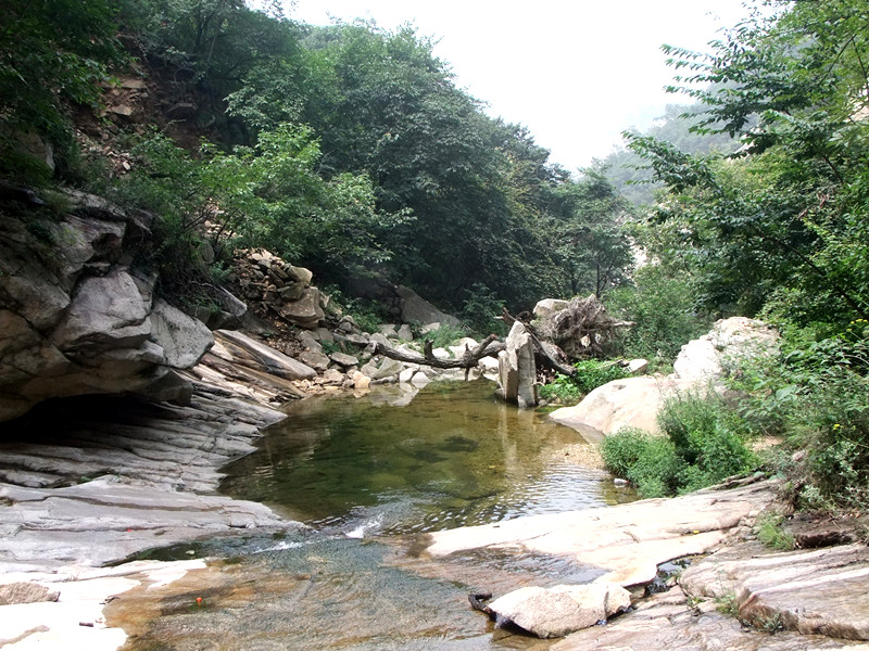 一路潭来一路瀑-鲁山珍珠潭