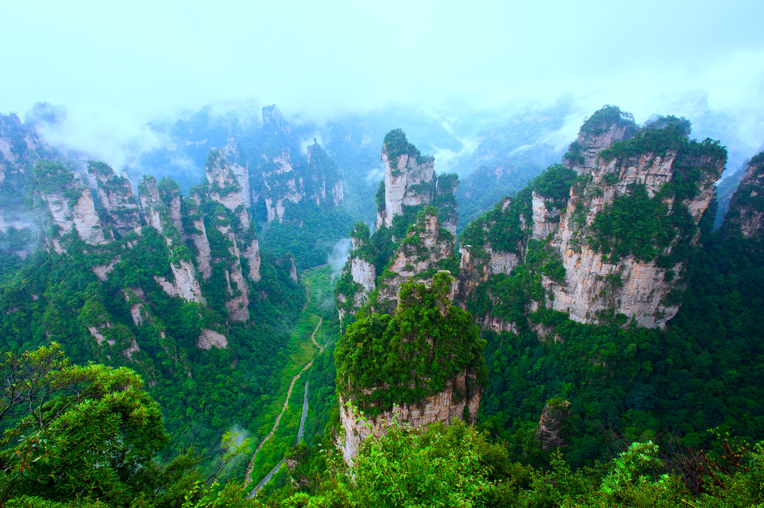 张家界风景图片