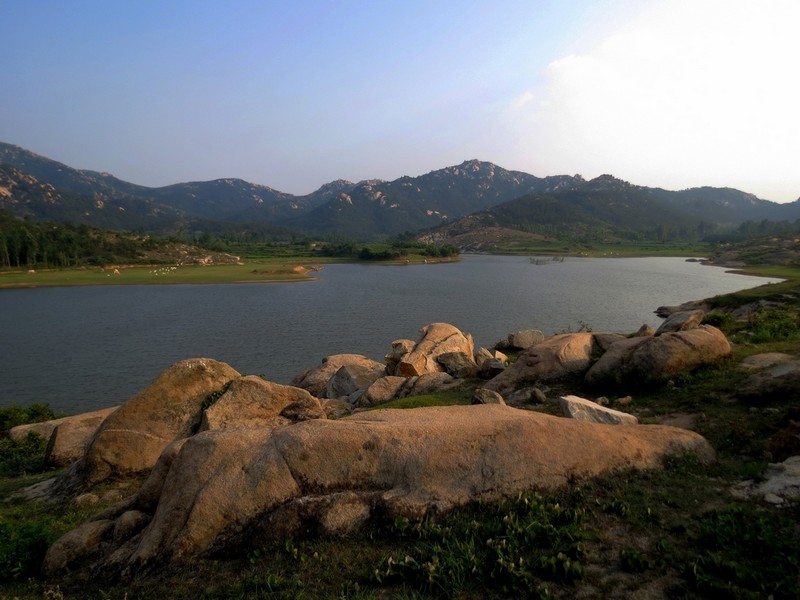 唐河石柱山-龙宫河水库风景