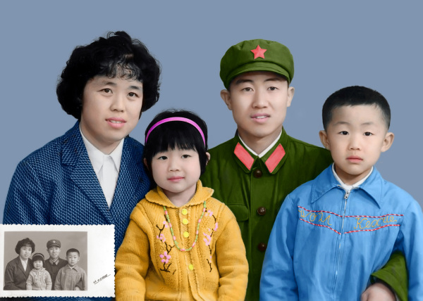 老<em>照片修复</em>欣赏-人物人像-36行南阳社区-36.01