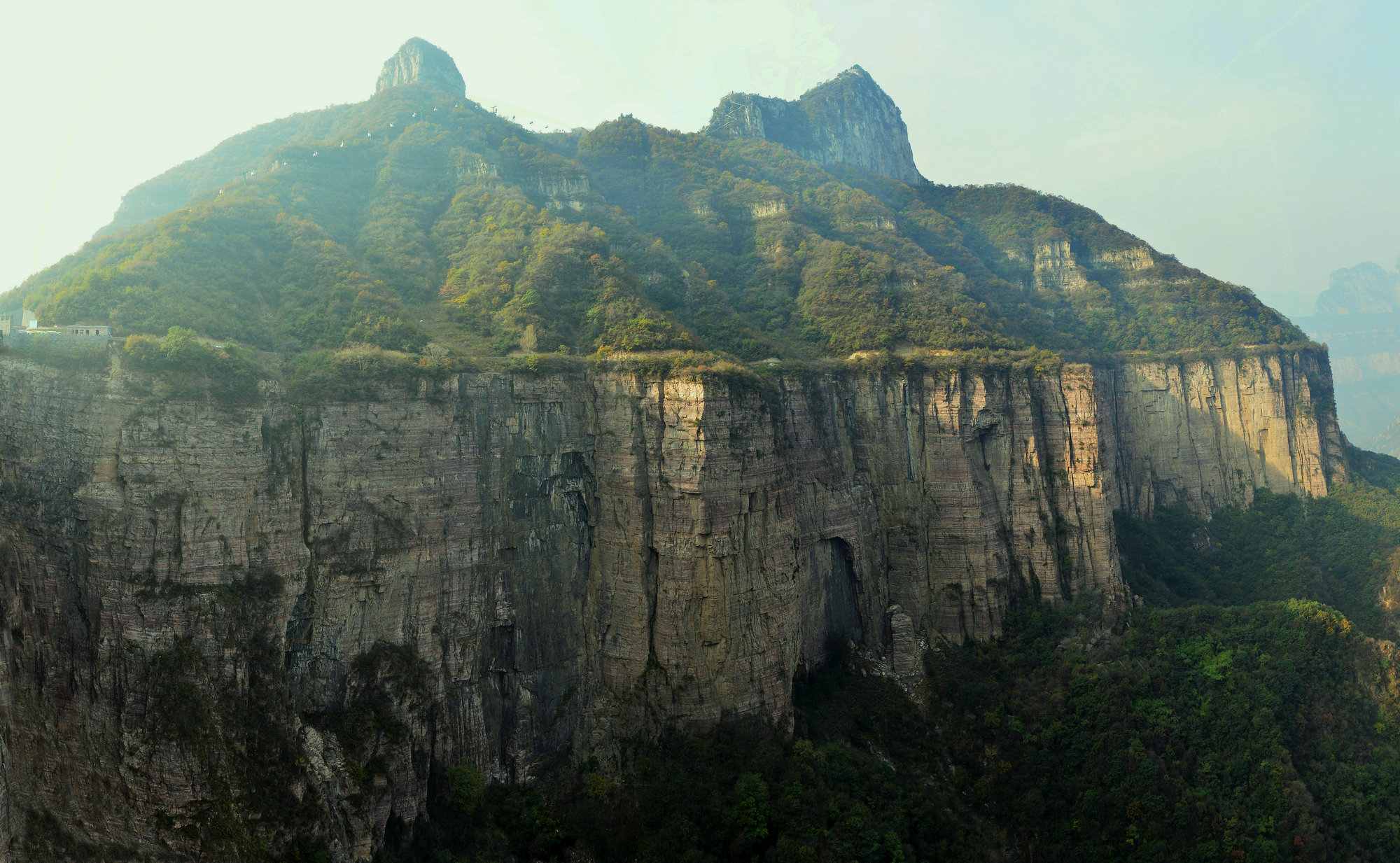  太行山 老爷顶接片-拍客贴图-36行南阳社区-36
