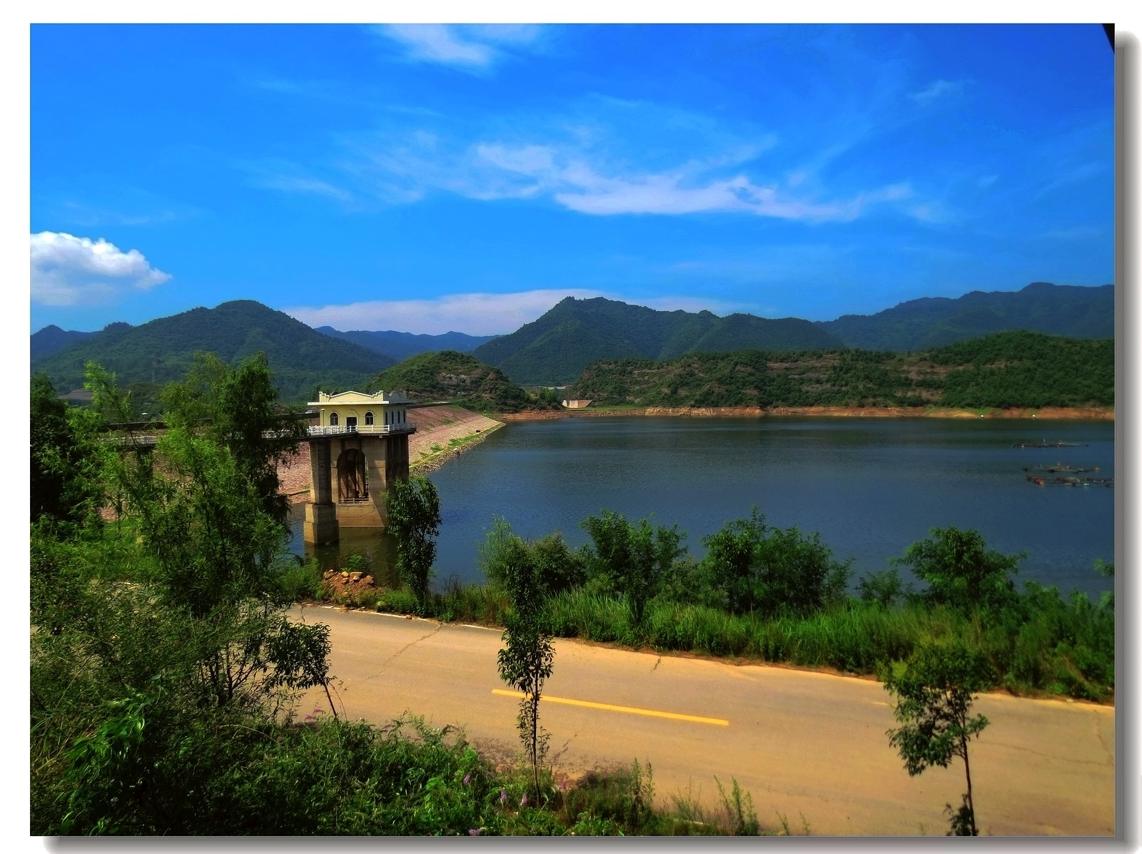 光影中国生态部"山区采风"活动-西峡重阳水库风景