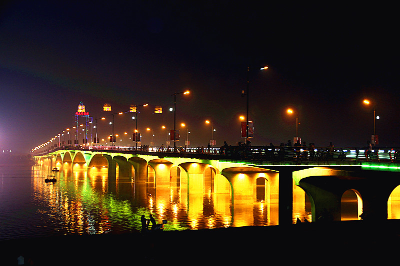 南阳仲景大桥夜景