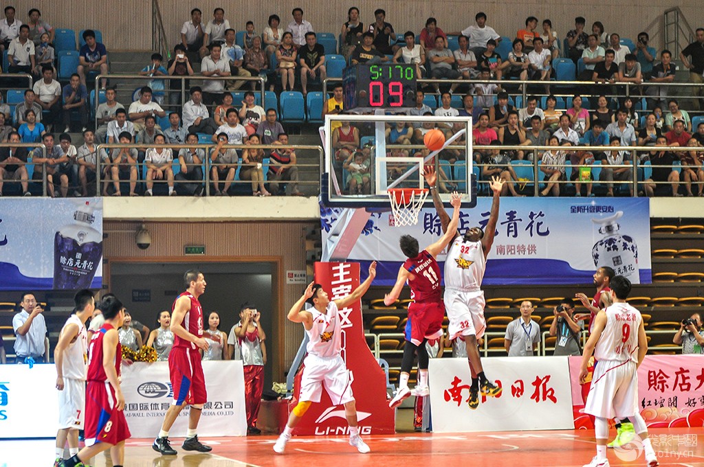 NBL全国篮球联赛河南赊店老酒-陕西信达比赛