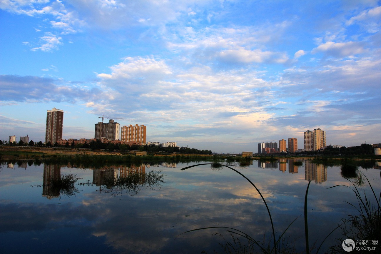 内乡湍河风光