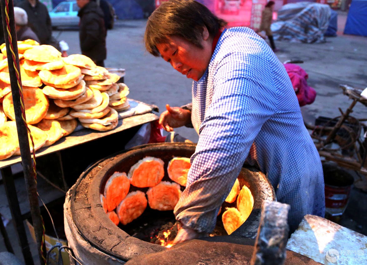 传统马蹄烧饼