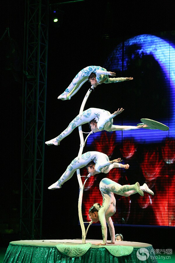 北京部城市魔方杂技演出采风