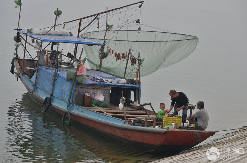 【淅川宋岗码头采风】 码头渔民生活纪实