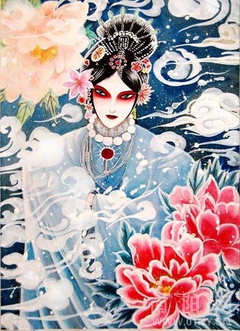 青年插画师李君 画展"东方游园梦"即将"开园迎宾朋"