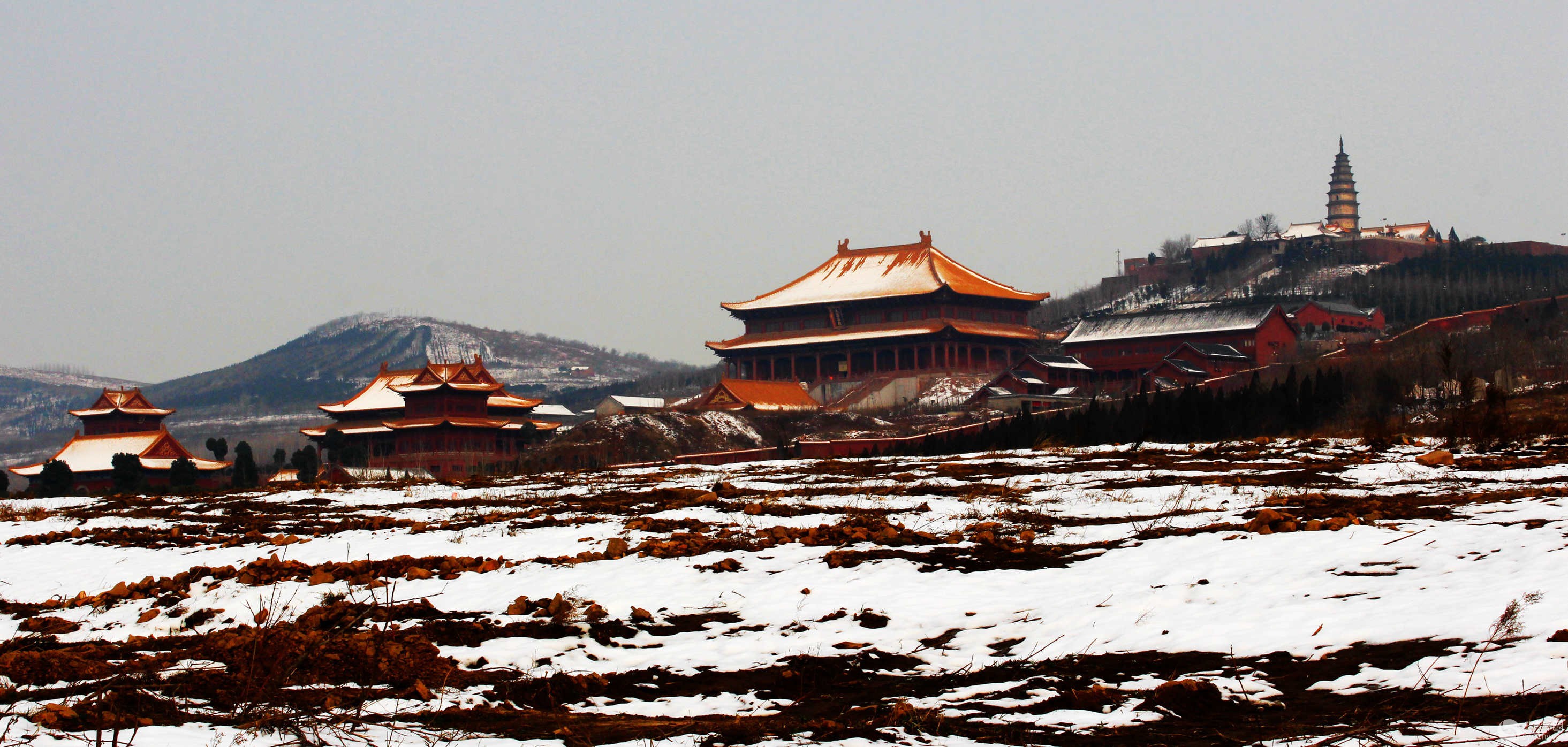 平顶山新思维杯“佳能镜头看鹰城”- 香山寺瑞雪-平顶山新思维杯“佳能镜头看鹰城”-36行南阳社区-36.01ny.cn