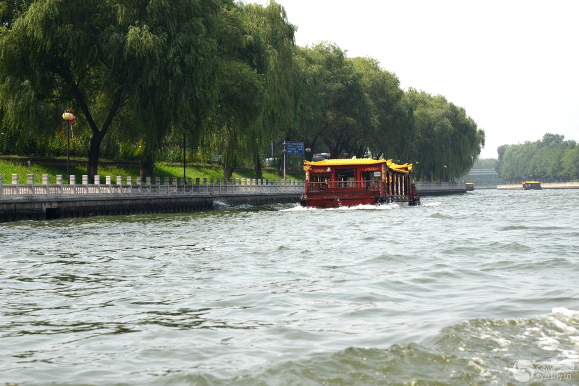 北京颐和园慈禧水道