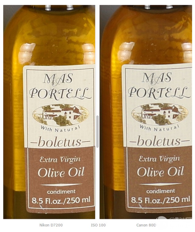 国外网站公布佳能80D 70D与尼康D7200成像对