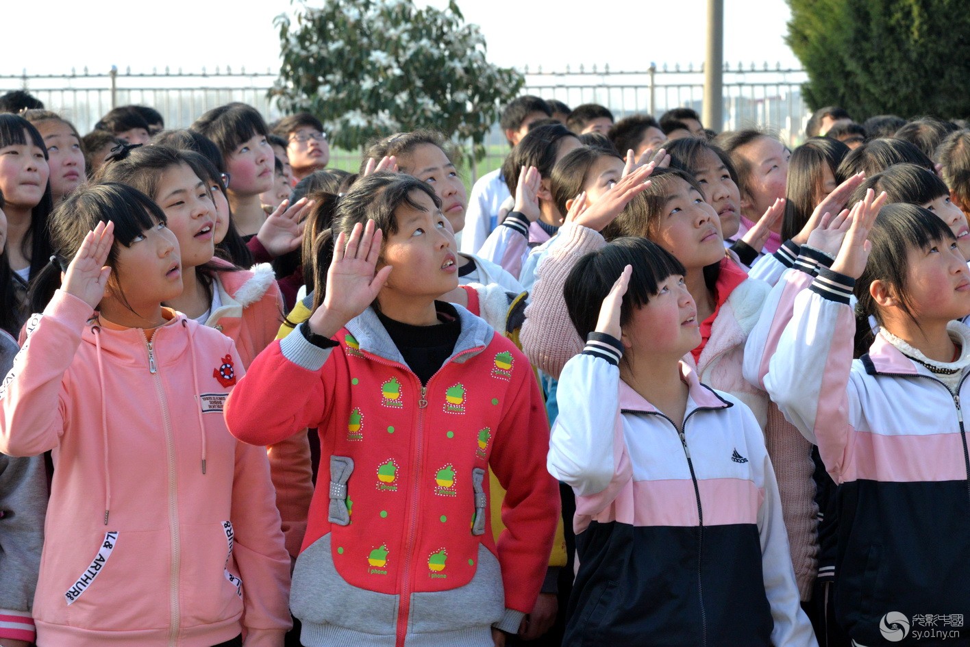 庄严时刻-学校升旗仪式纪实-新闻纪实-36行南