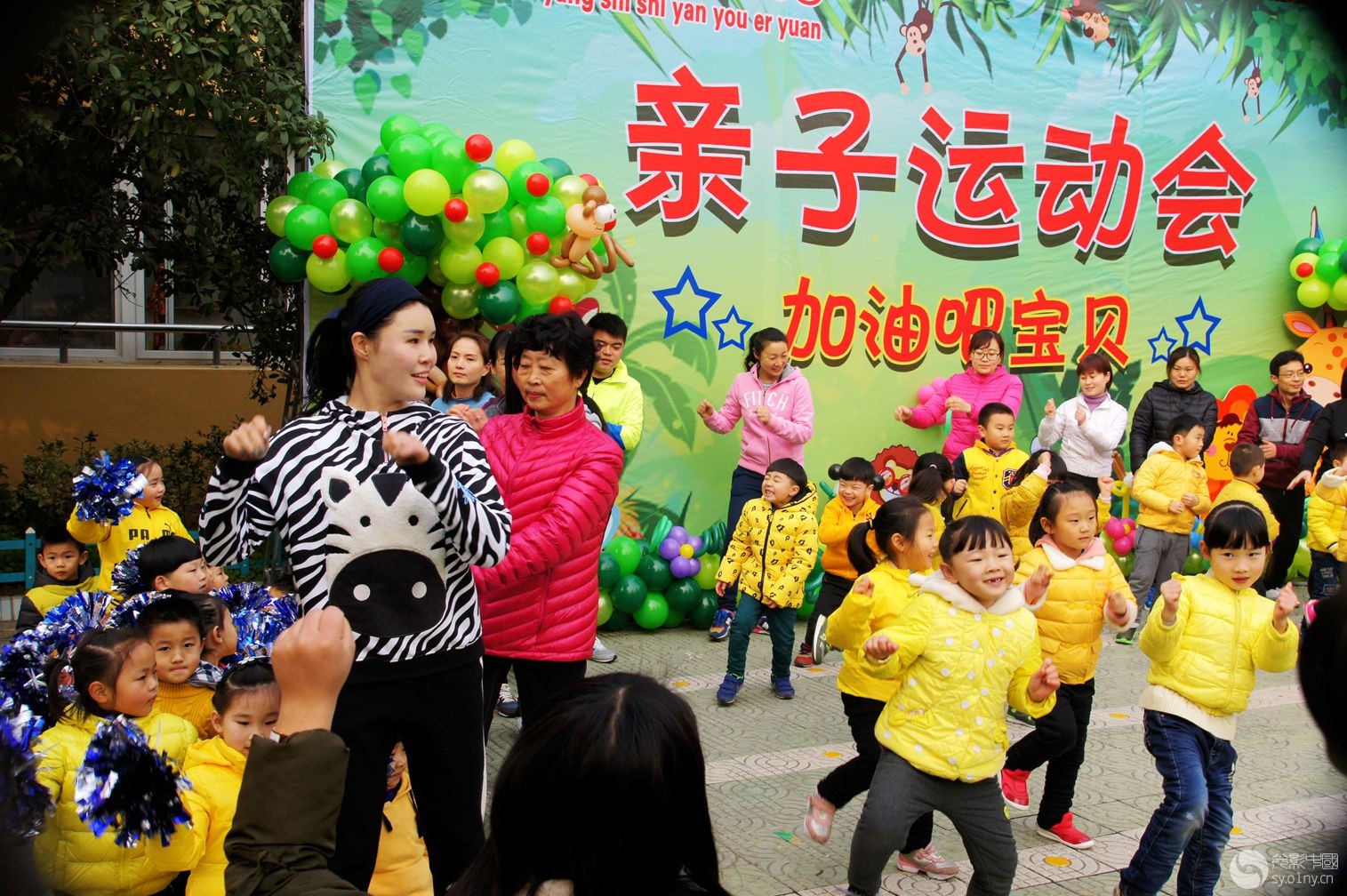 南阳市实验幼儿园亲子运动会拍摄活动记录0