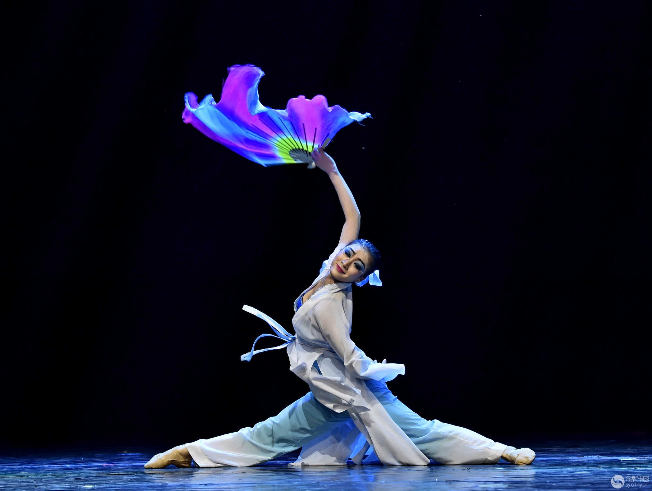 民间舞《扇舞丹青》5