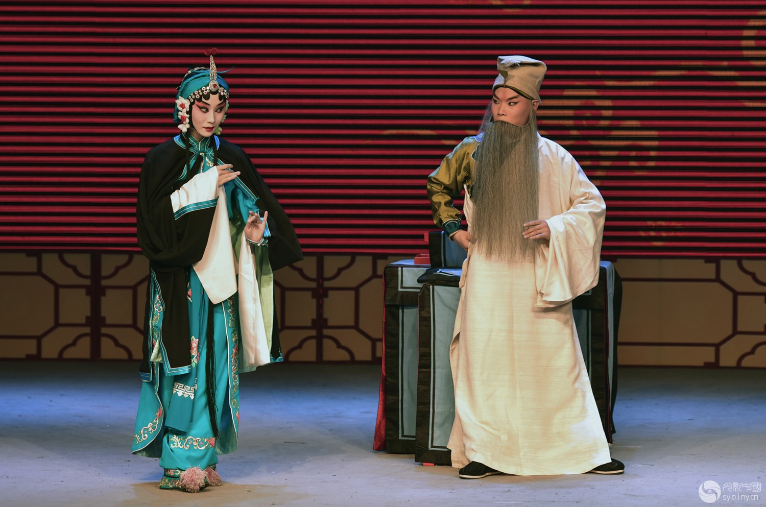 京剧.谭派-打渔杀家-舞台摄影