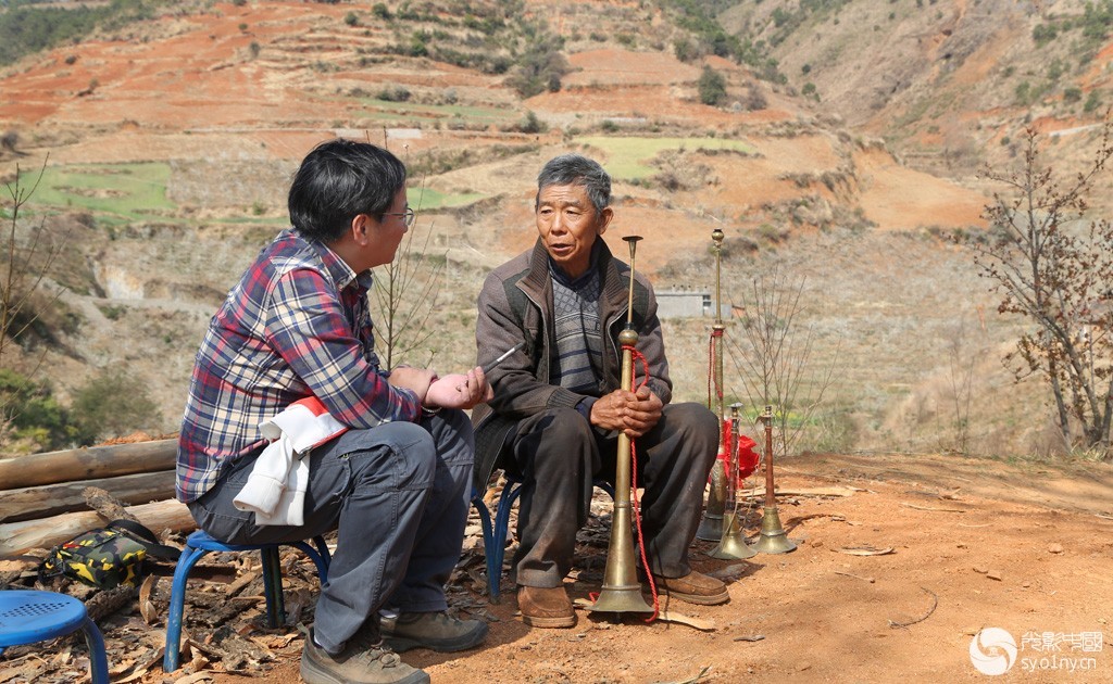 光影中国网四川站"彝族深山寻非遗—大号唢呐"拍摄活动圆满成功