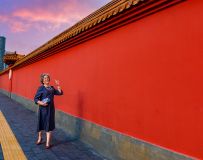城市的风景“红墙环境人像”（2）