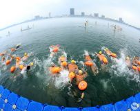 南水北调”中线源头夏日冬泳挑战赛"，昨日，在中国水都丹江口盛大举行！